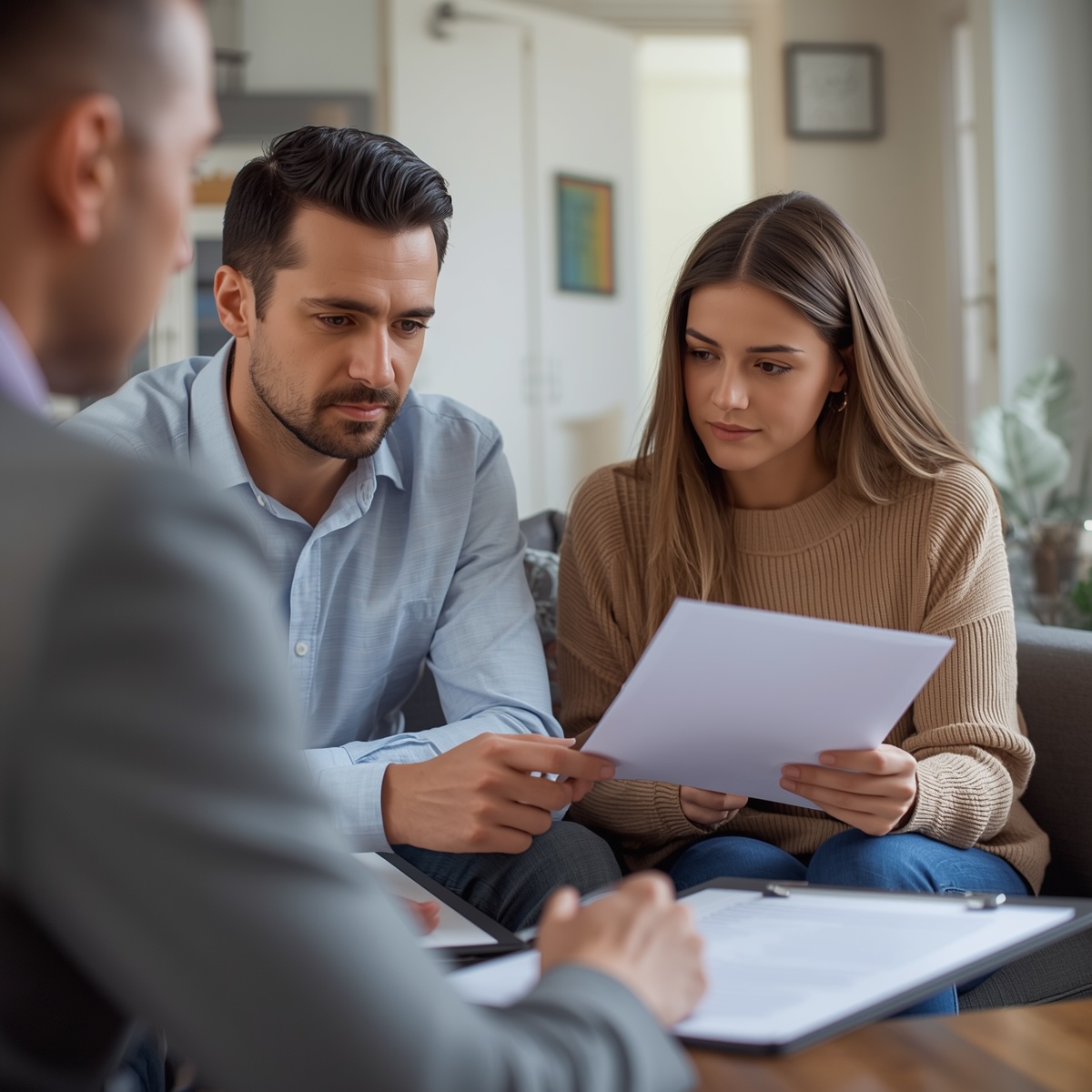Real estate agent reviewing market data on a laptop